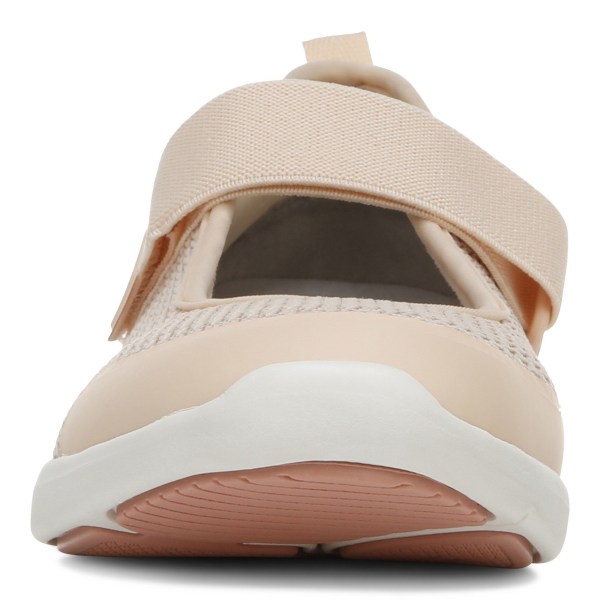 Vionic Trainers Ireland - Jessica Mary Jane Sneaker Beige - Womens Shoes In Store | EIXUY-9126